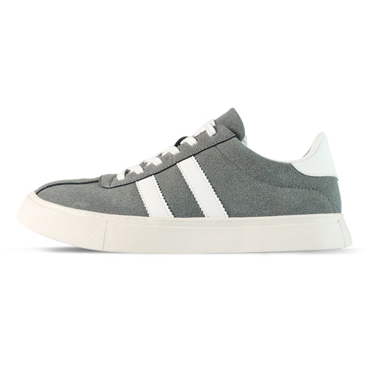 Sierra Rove Synthetic Suede Sneaker - Charcoal