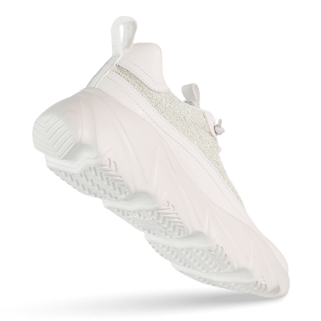 Breeze Ripple Runner Sneaker - Tweed Ivory
