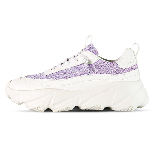 Breeze Ripple Runner Sneaker - Tweed Purple
