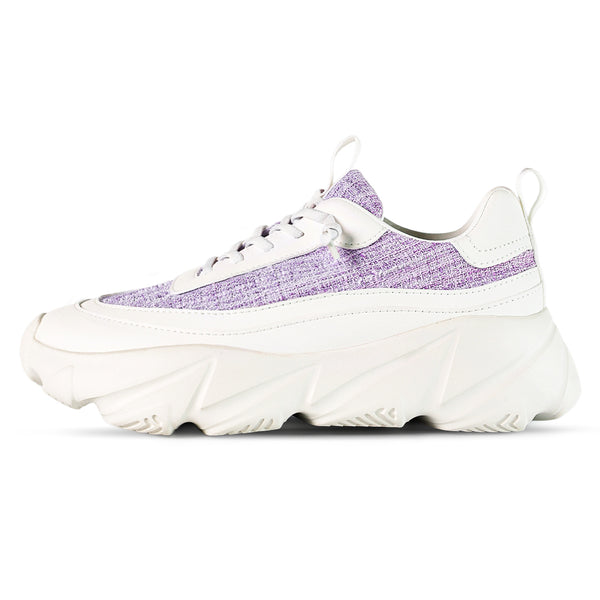 Breeze Ripple Runner Sneaker - Tweed Purple