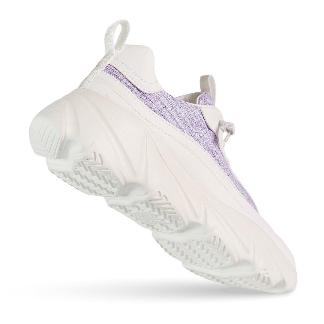 Breeze Ripple Runner Sneaker - Tweed Purple