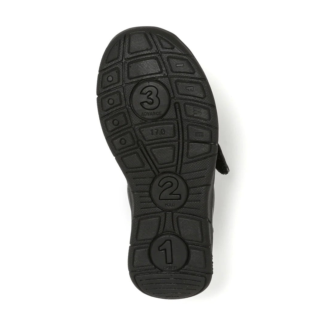 IFME School Light Formal Shoes One Belt Kids - Black