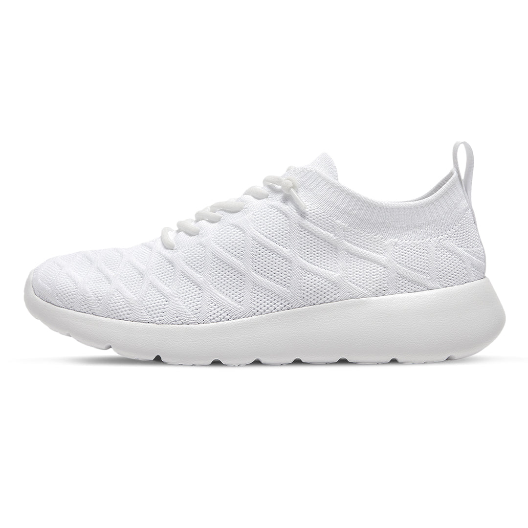 Colours Shoes - Lightweight Lace up shoes - White