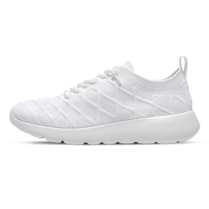 Colours Shoes - Lightweight Lace up shoes - White