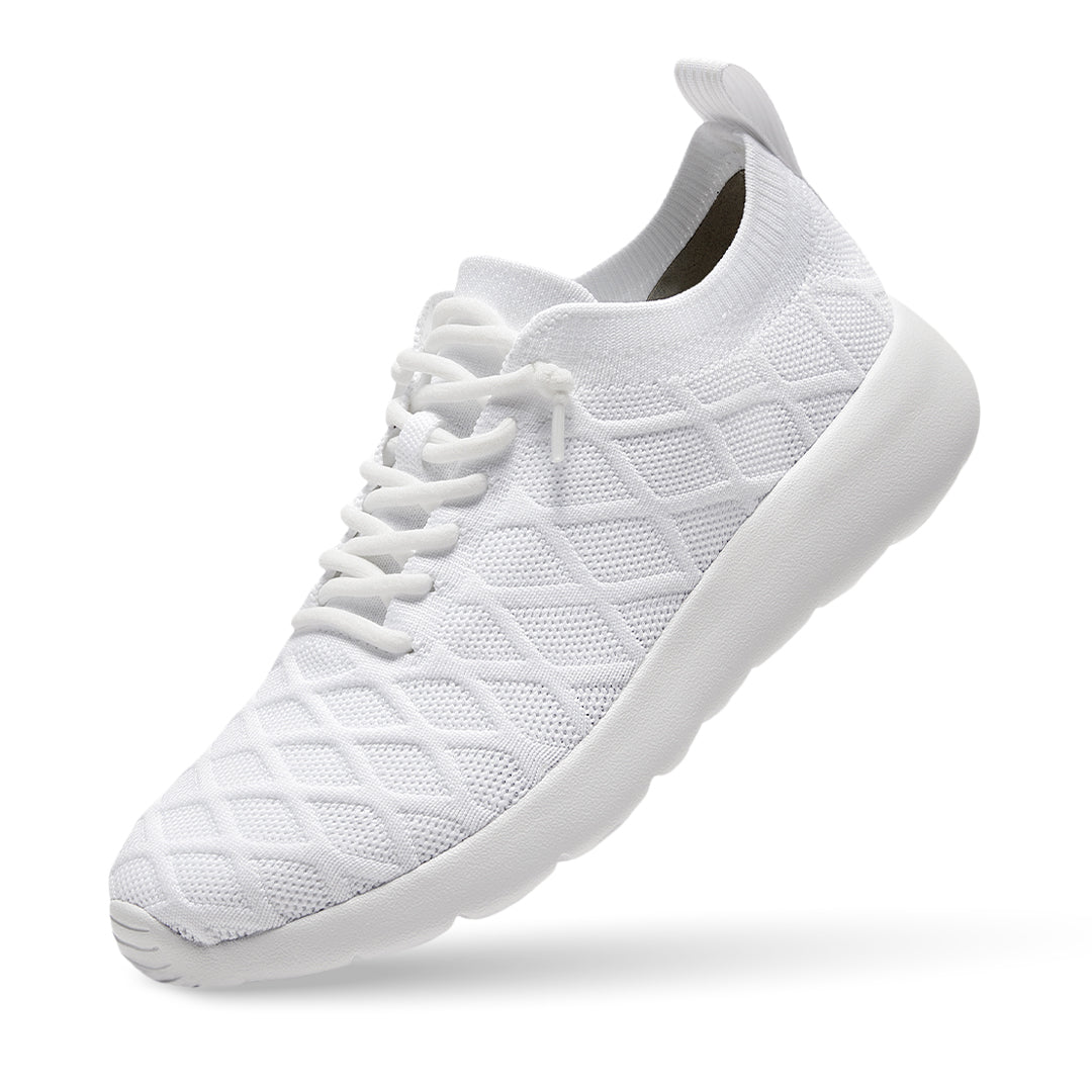 Colours Shoes - Lightweight Lace up shoes - White