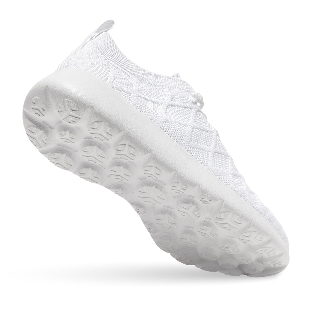Colours Shoes - Lightweight Lace up shoes - White
