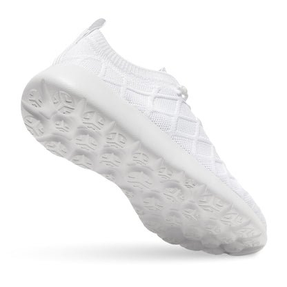 Colours Shoes - Lightweight Lace up shoes - White