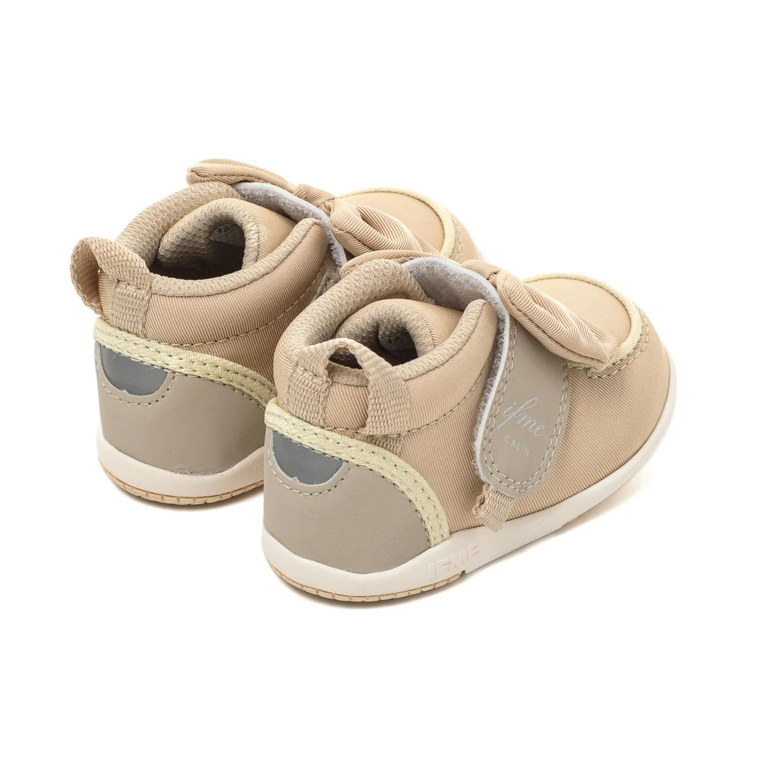 IFME Calin Big Ribbon First Shoes Baby - Beige