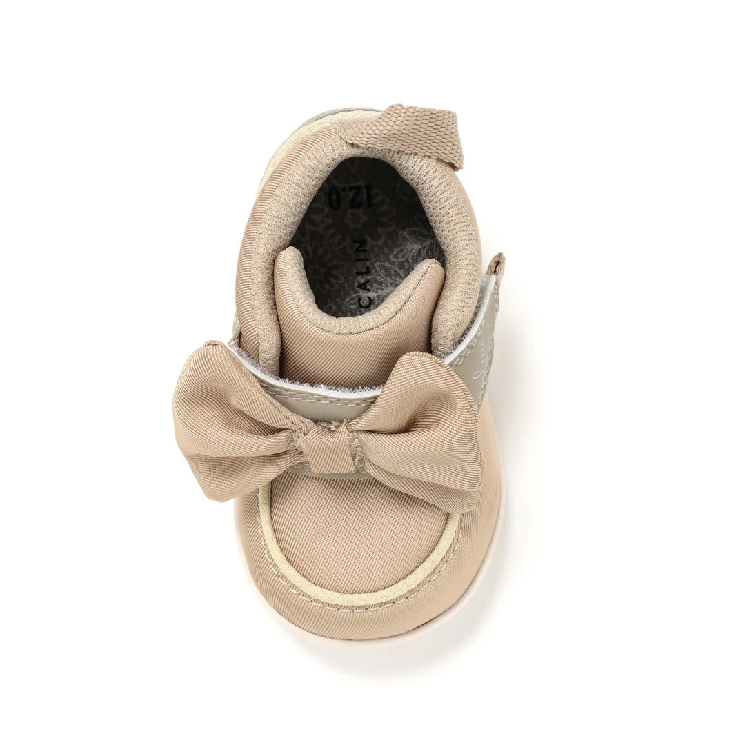 IFME Calin Big Ribbon First Shoes Baby - Beige
