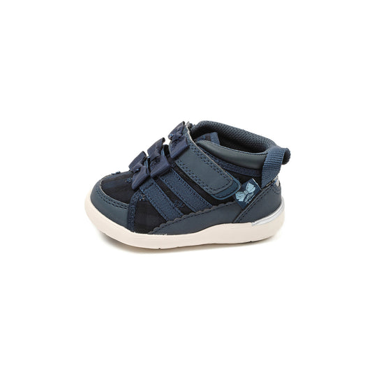 ifme Calin Triple Ribbon Mid-Cut Sneakers Baby - Navy
