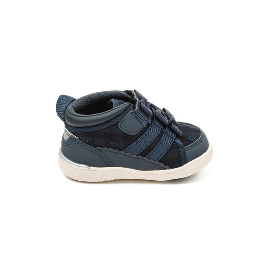 ifme Calin Triple Ribbon Mid-Cut Sneakers Baby - Navy