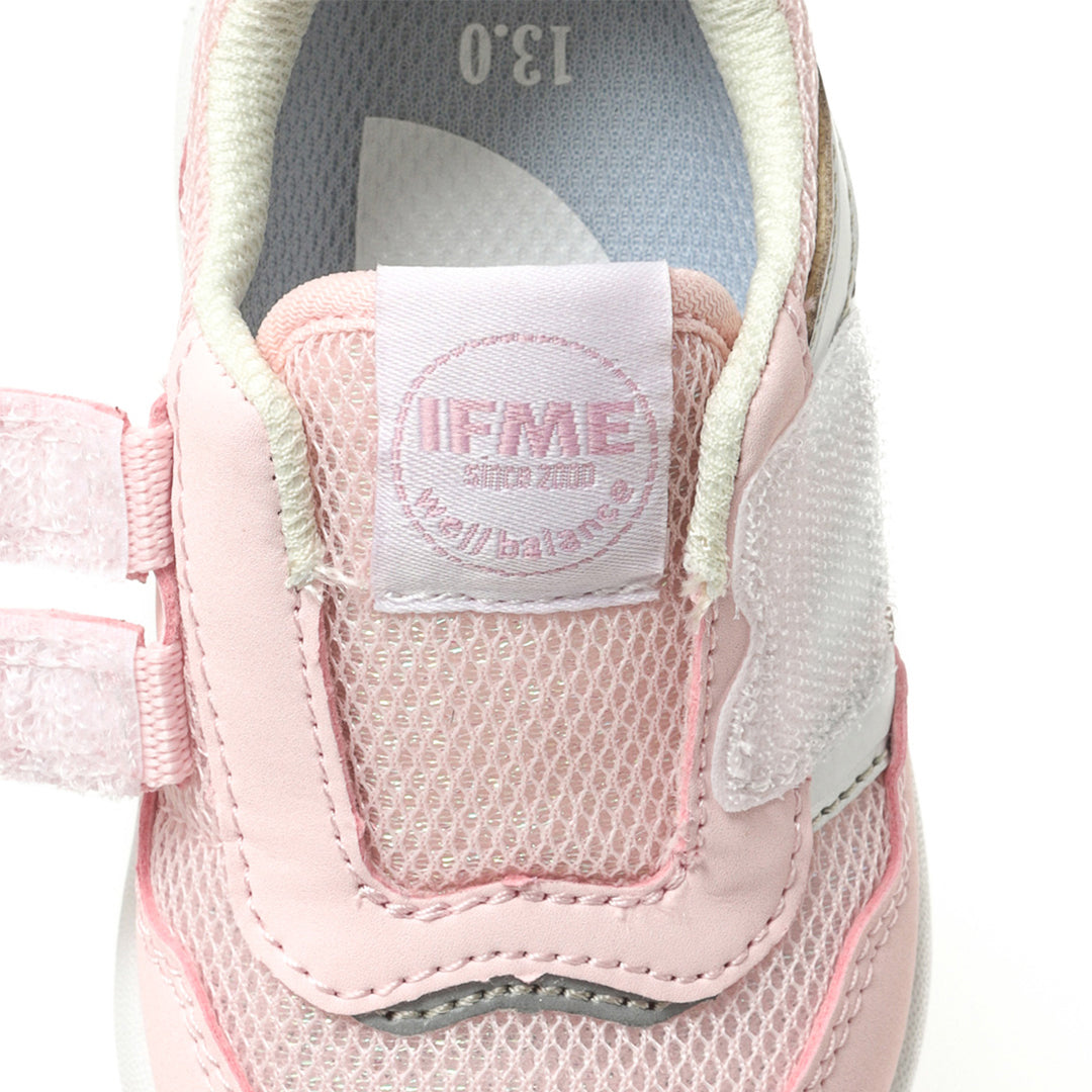 IFME LIGHT Lightweight One-Strap Basic Sneakers Baby - Pink