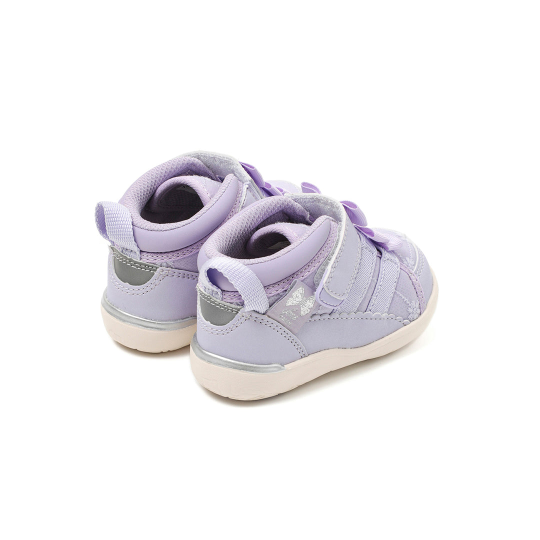 ifme CALIN Triple Ribbon Mid-Cut Sneakers Baby - purple